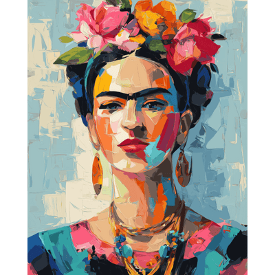 Frida Espressiva | Dipingi con i Numeri