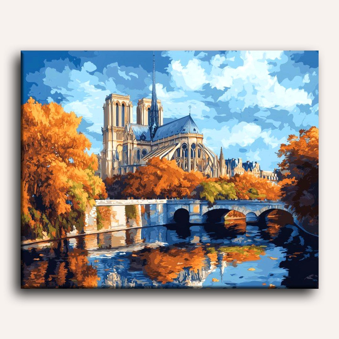 Notre-Dame de Paris | Paint by Numbers
