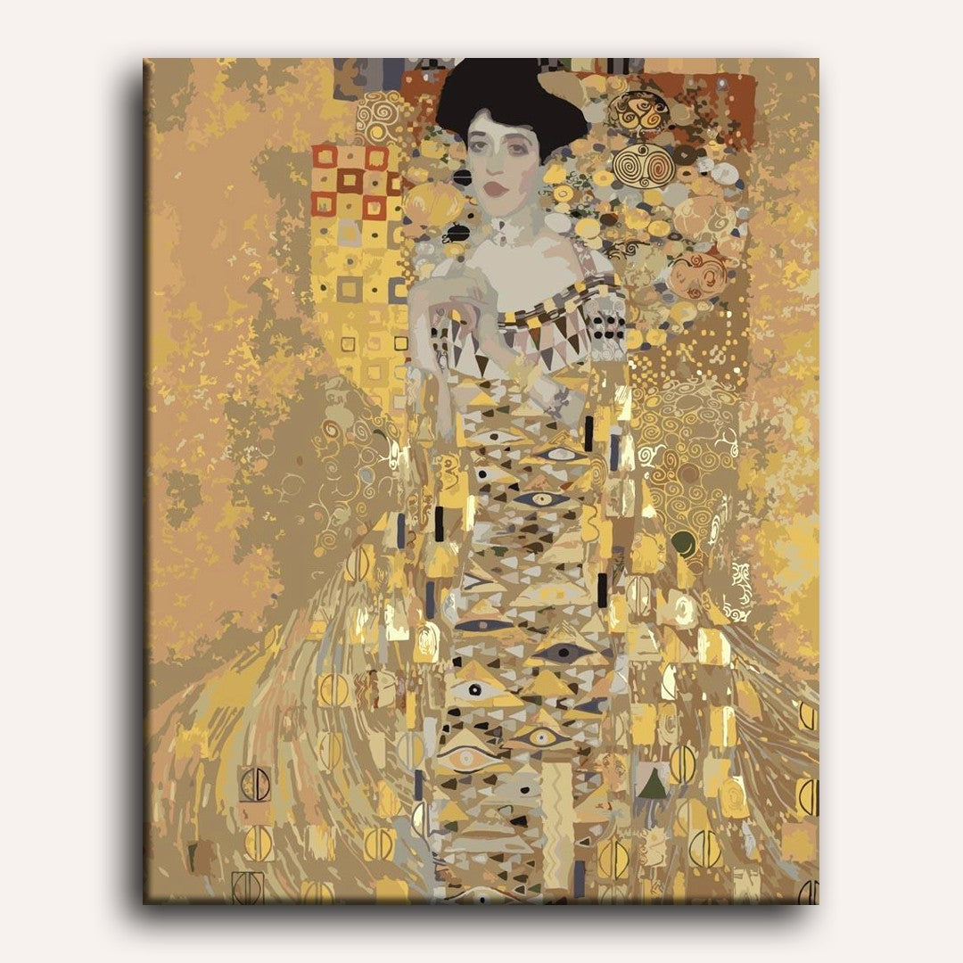 Portrait of Adele Bloch-Bauer I - Gustav Klimt | Paint by Numbers Portrait of Adele Bloch-Bauer I - Gustav Klimt | Paint by Numbers