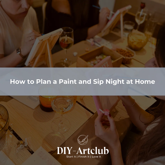 How to Plan a Paint and Sip Night at Home