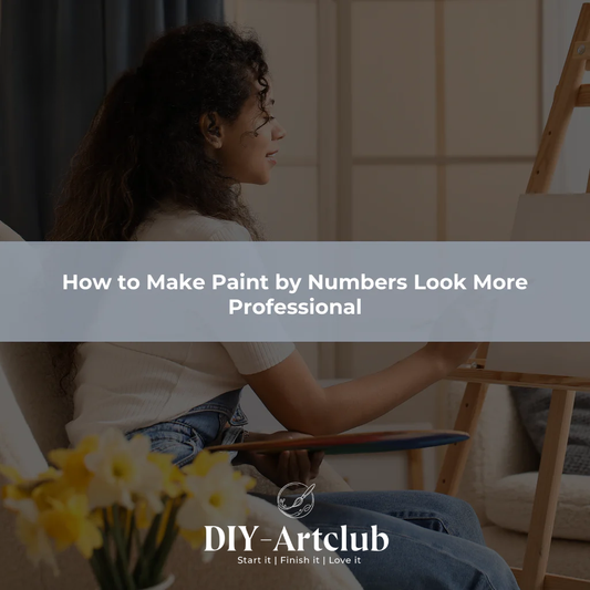 How to Make Paint by Numbers Look More Professional