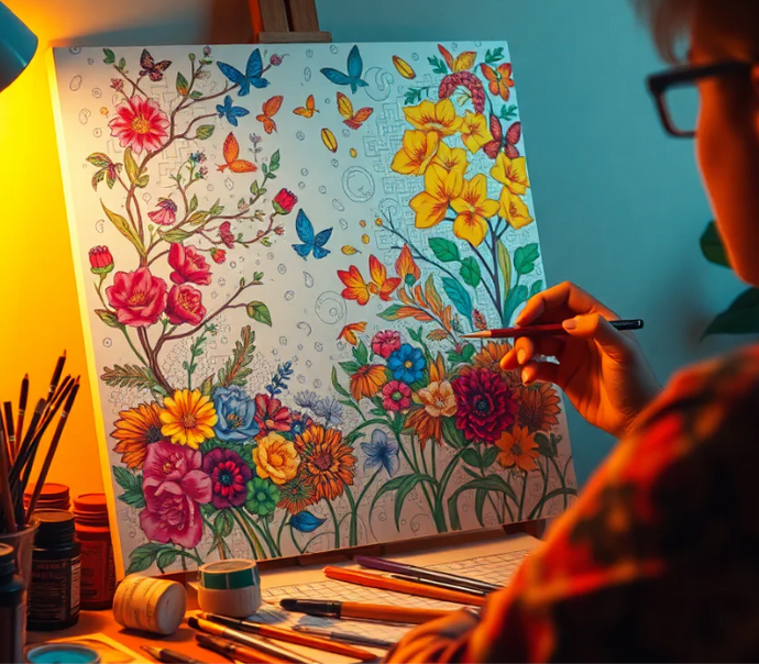 The Surprising Benefits of Paint by Numbers