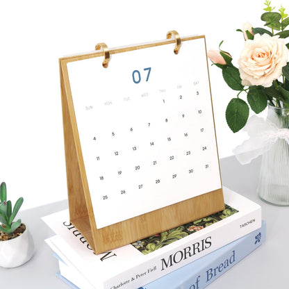 2027 Paint by Numbers Desk Calendar | Vintage Travel Edition