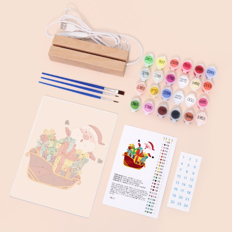 Paint by numbers - What's in your package - Image 7