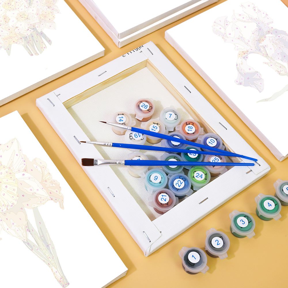 Paint by numbers - What's in your package - Image 3