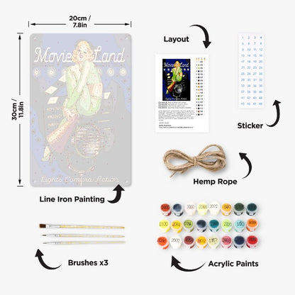 Paint by numbers - What's in your package - Image 8
