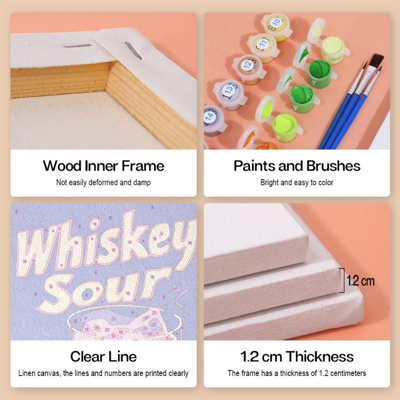 Paint by numbers - What's in your package - Image 6