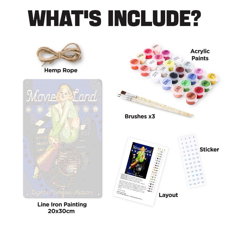 Paint by numbers - What's in your package - Image 9
