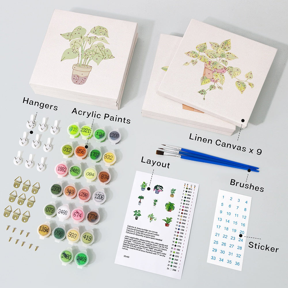 Paint by numbers - What's in your package - Image 7