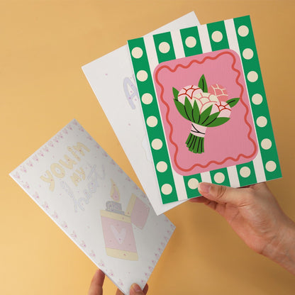 6 Wooden Board Mini Paintings – Cheers and Wishes