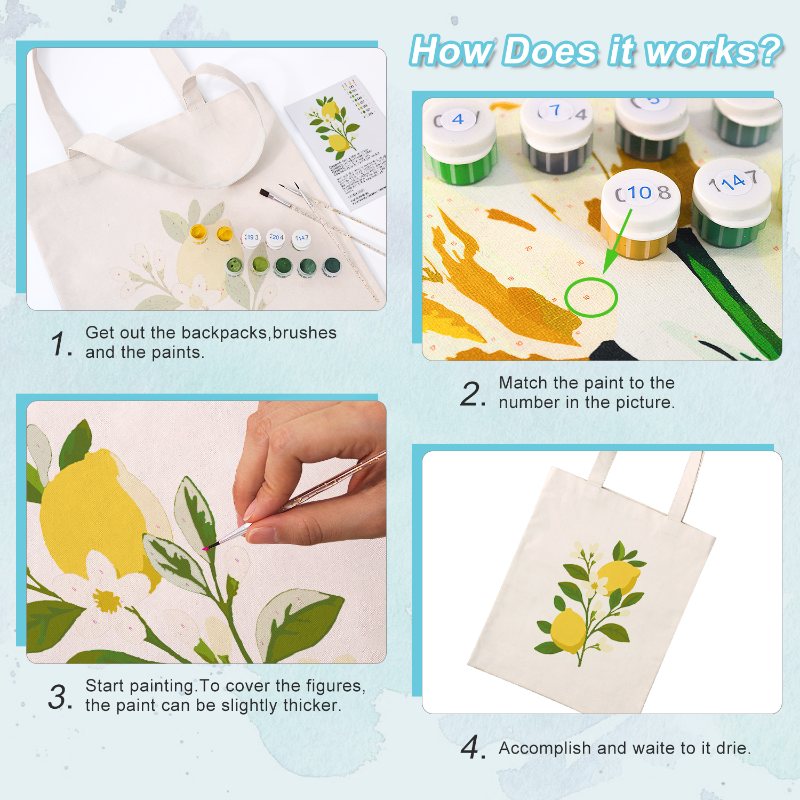 Paint by numbers - What's in your package - Image 8