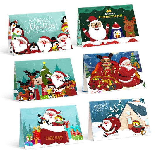 Paint by numbers - Paint by Numbers Christmas Cards 3 - 6 Pieces