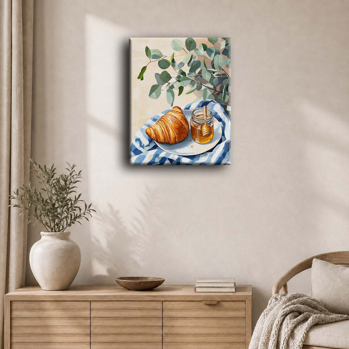 Honey Croissant | Maleri etter tall