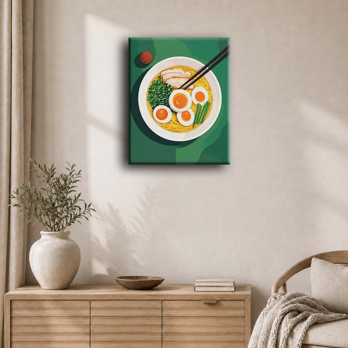 Ramen-nudler | Maleri etter tall