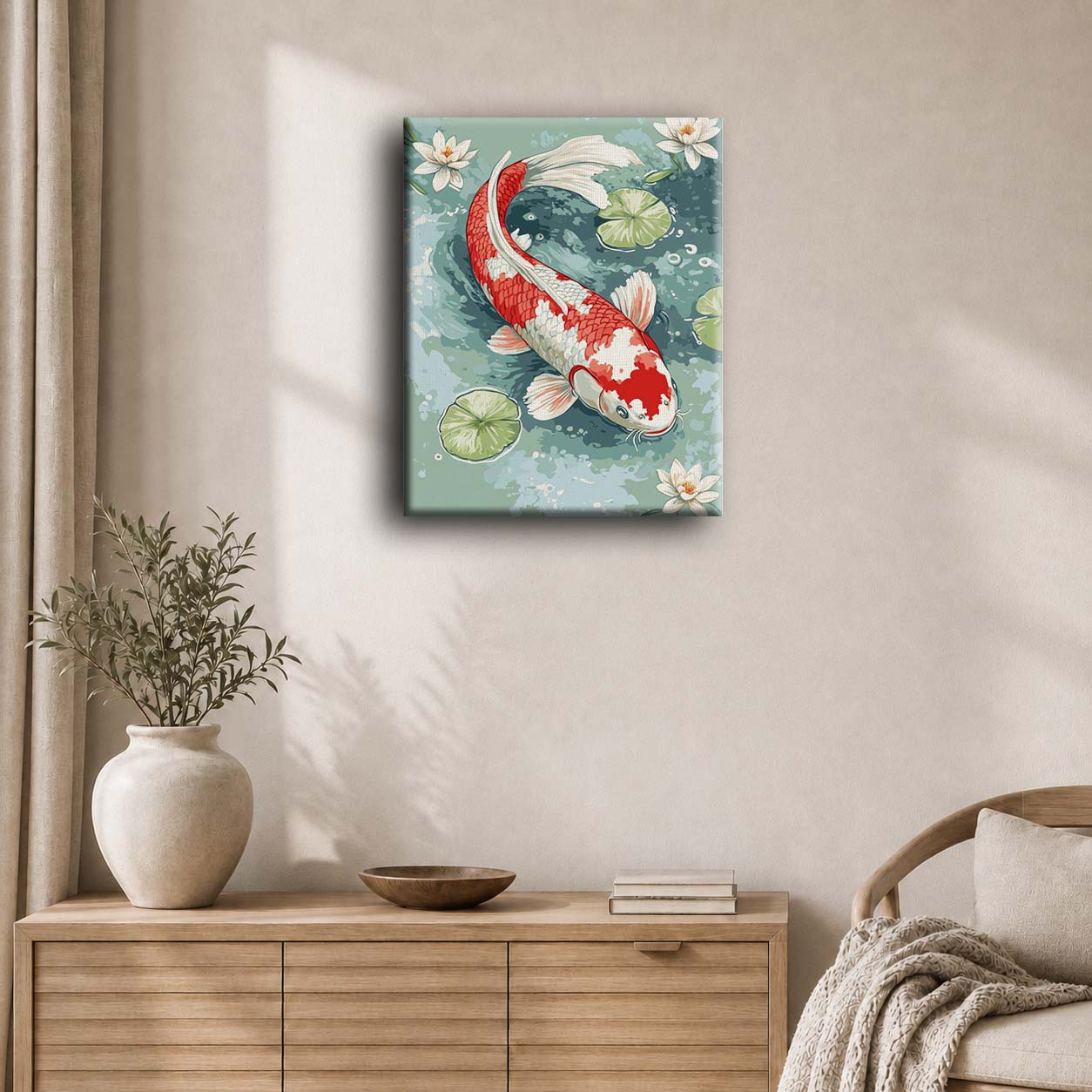 Traditional Koi | Paint by Numbers