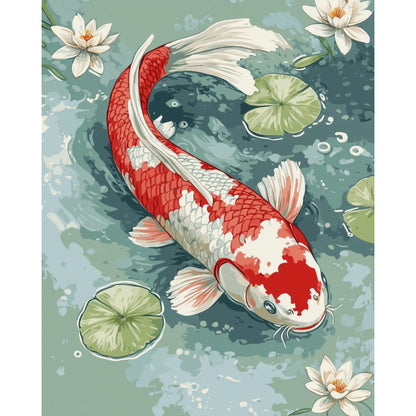 Traditional Koi | Paint by Numbers-Paint by numbers