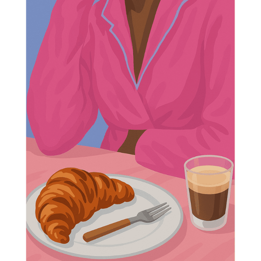 French breakfast | Paint by Numbers-Paint by numbers