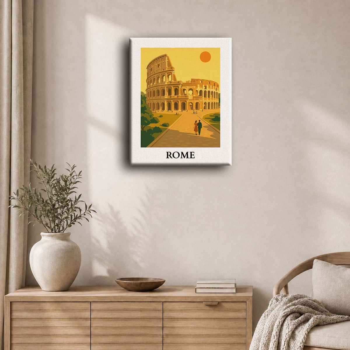 Travel Poster - Rome | Paint by Number