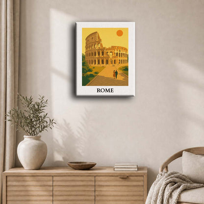 Travel Poster - Rome | Paint by Number