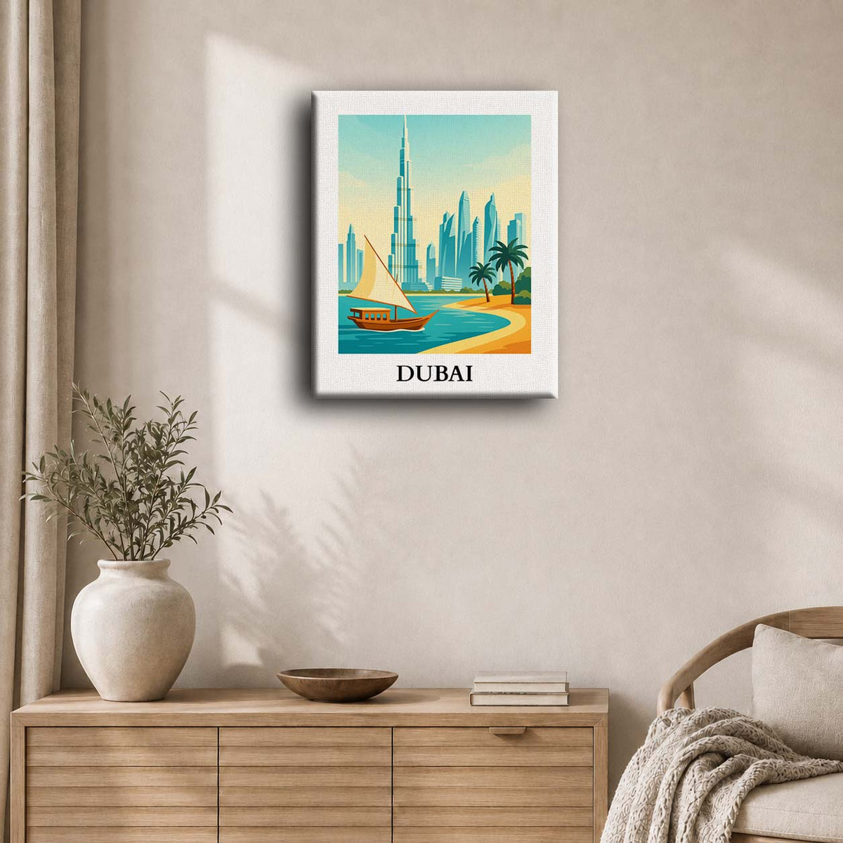 Travel Poster - Dubai | Paint by Number