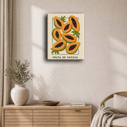 Italiensk papaya | Maleri etter tall