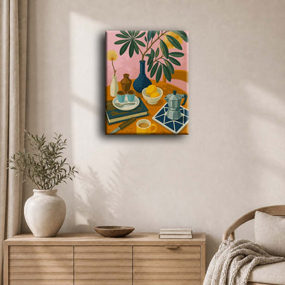 Citrons et expresso | Peinture à numéros