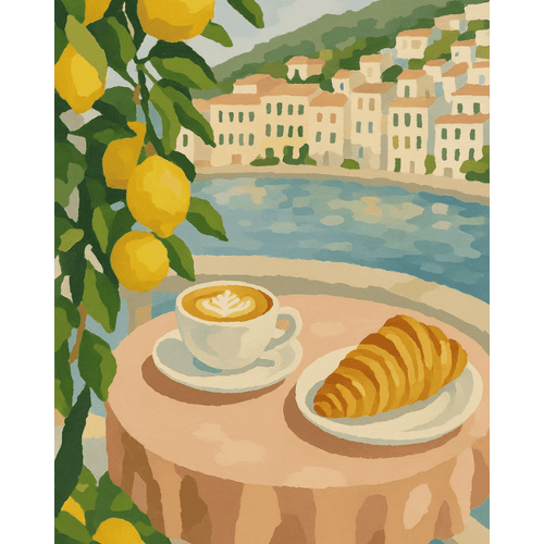 Paint by numbers - Summer breakfast | Paint by Number