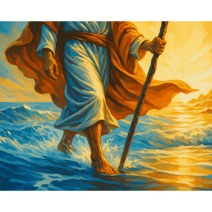 Walking on water | Paint by Number-Paint by numbers