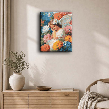 Flower Angel | Paint by Number