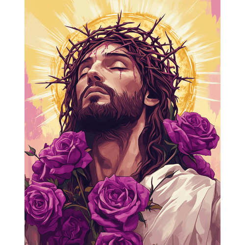 Crown of thorns | Paint by Number