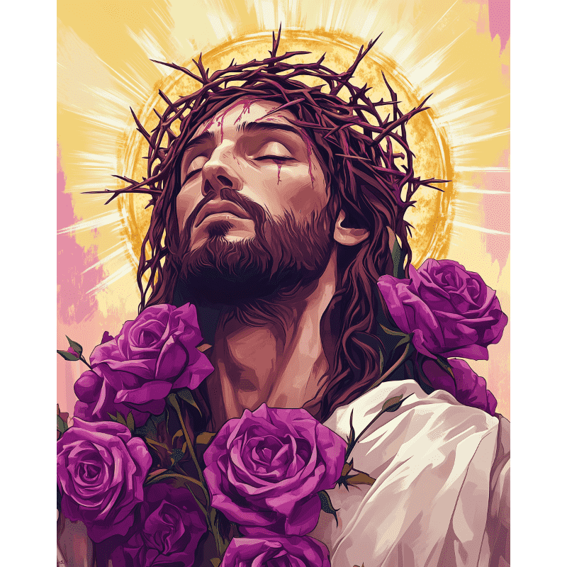 Crown of thorns | Paint by Number