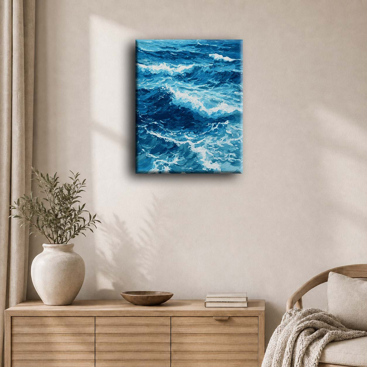 Into the waves | Paint by Number