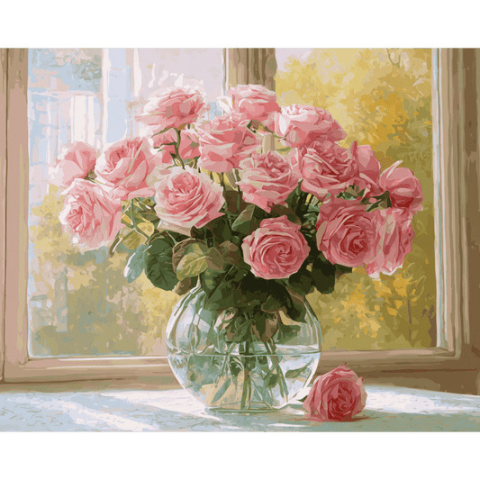 Elegant bouquet | Paint by Number-Paint by numbers