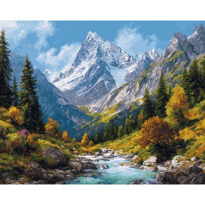 Source of nature | Paint by Number-Paint by numbers