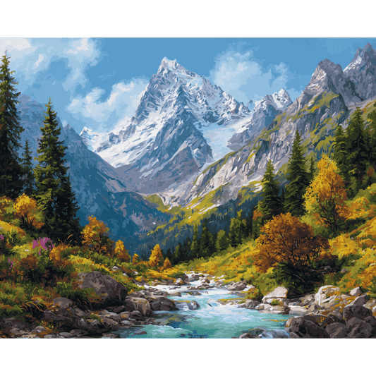 Source of nature | Paint by Number-Paint by numbers