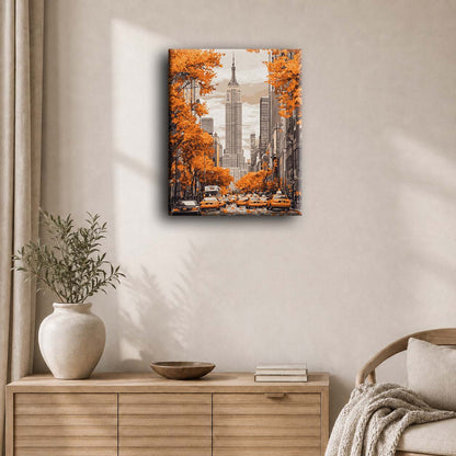 Otoño en Nueva York | Pintar por números