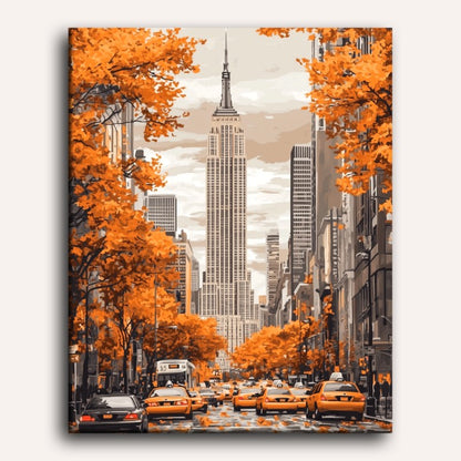 Autumn in New York | Paint by Number
