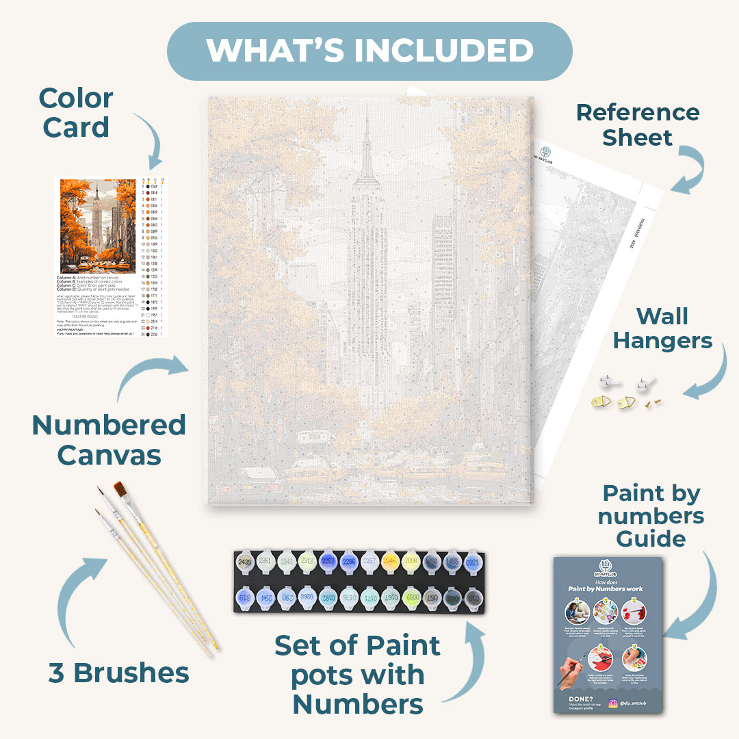 Autumn in New York | Paint by Number