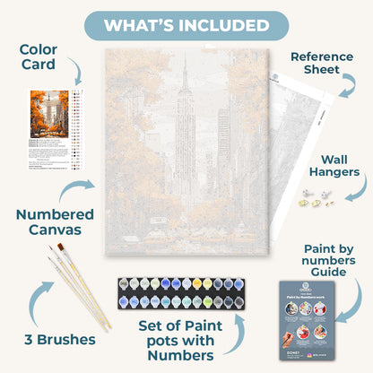 Autumn in New York | Paint by Number