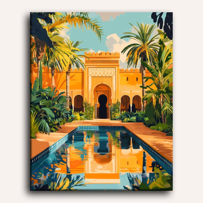 Reflections of Marrakech | Paint by Number