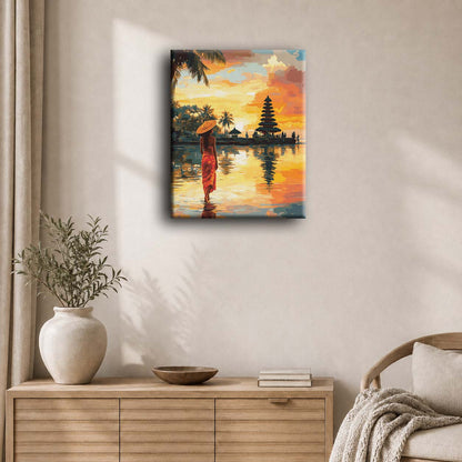 Auringonlasku Balilla | Numeromaalaus