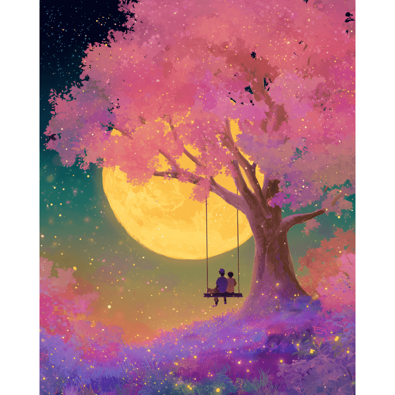 Eternal Friendship | Paint by Number-Paint by numbers