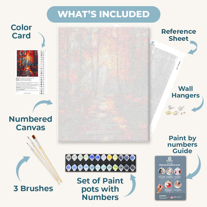 Forest Glow | Paint by Number