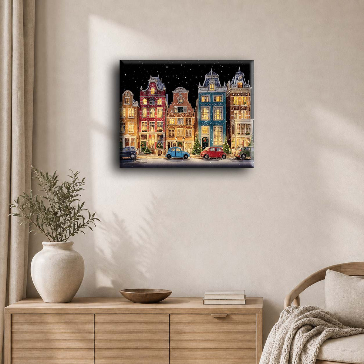 Réveillon de Noël à Amsterdam | Peinture à numéros
