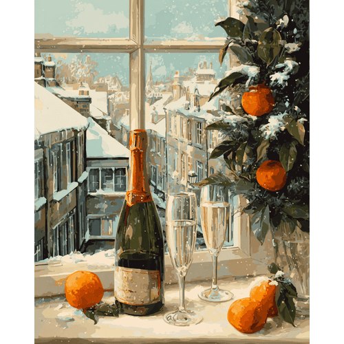 New Year`s morning | Paint by Number