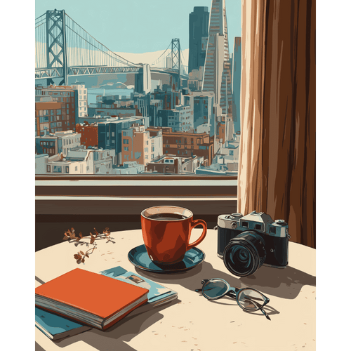 Big city life | Paint by Number