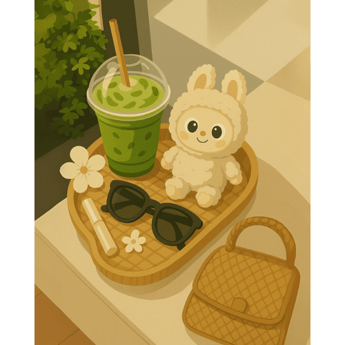 Matcha break | Paint by Number