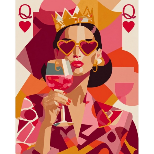 The queen | Paint by Number-Paint by numbers