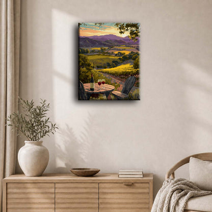 Vineyards land | Paint by Number