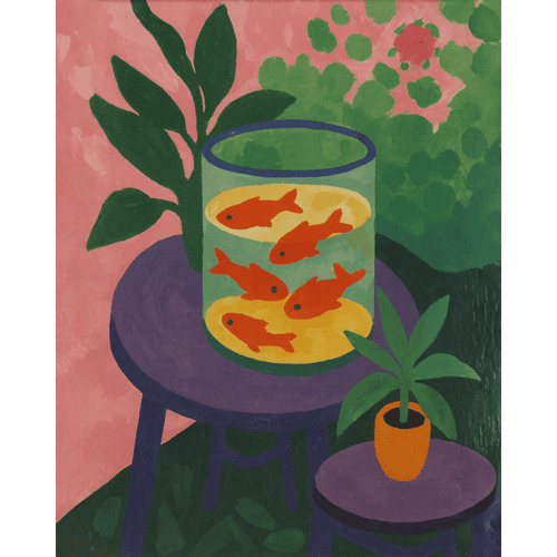 Decorative aquarium | Paint by Number